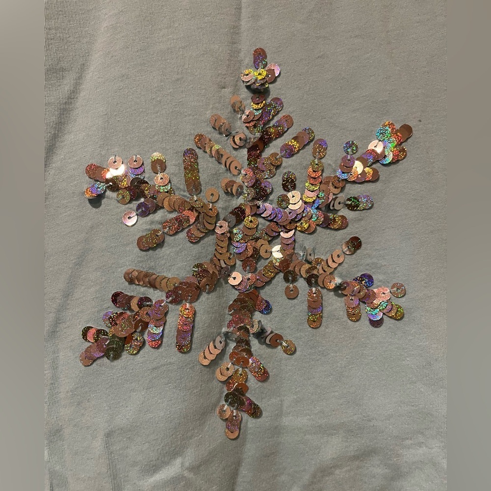 J Crew Crewcuts holiday/winter long sleeve t-shirt XL (12-14) - Picture 2 of 5